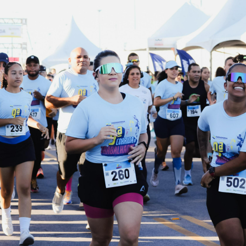 Corrida do Trabalhador reúne cerca de 1.400 participantes em Parnamirim