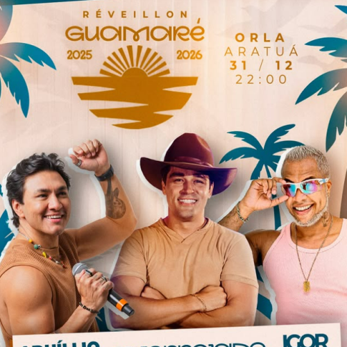 Guamaré divulga atrações da festa de Reveillon; Aduílio Mendes é atração confirmada