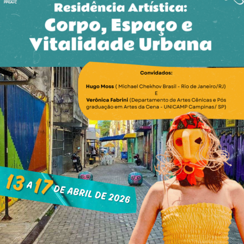 UFRN promove residência artística “Corpo, Espaço e Vitalidade Urbana” com ações em Natal