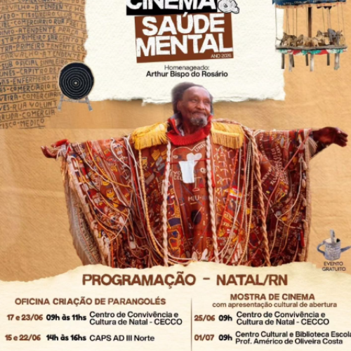 II Mostra Cinema & Saúde Mental tem programação especial em Natal/RN