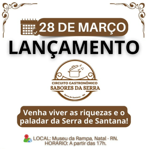 Asture lança segunda edição do Sabores da Serra dia 28 em Natal