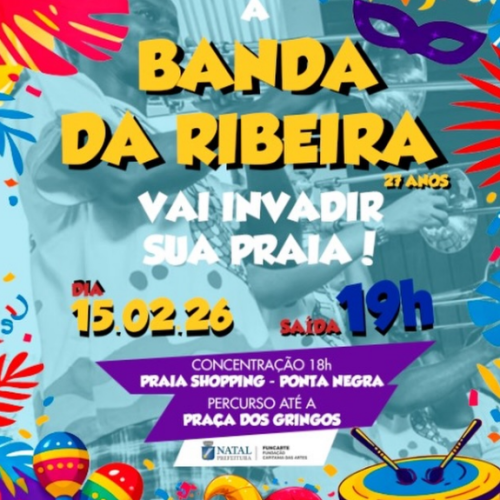 Banda Independente da Ribeira se apresenta no Pólo Ponta Negra