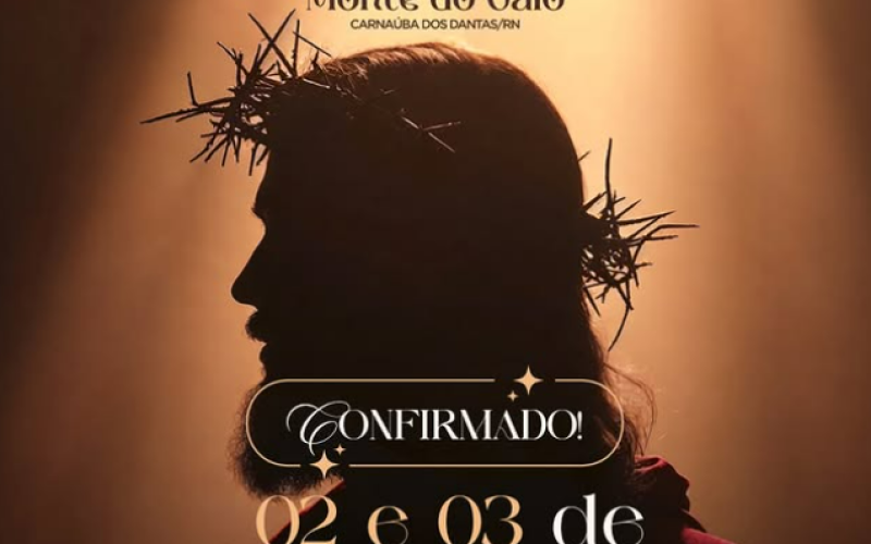 Paixão de Cristo do Monte do Galo já tem data confirmada para edição 2026
