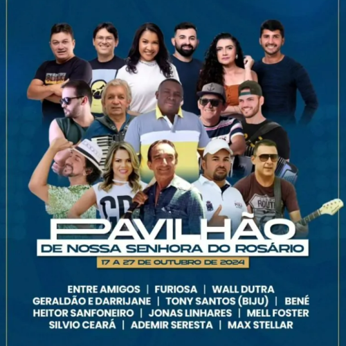 Paróquia de Sant’Ana anuncia programação do Pavilhão Cultural da Festa do Rosário 2024