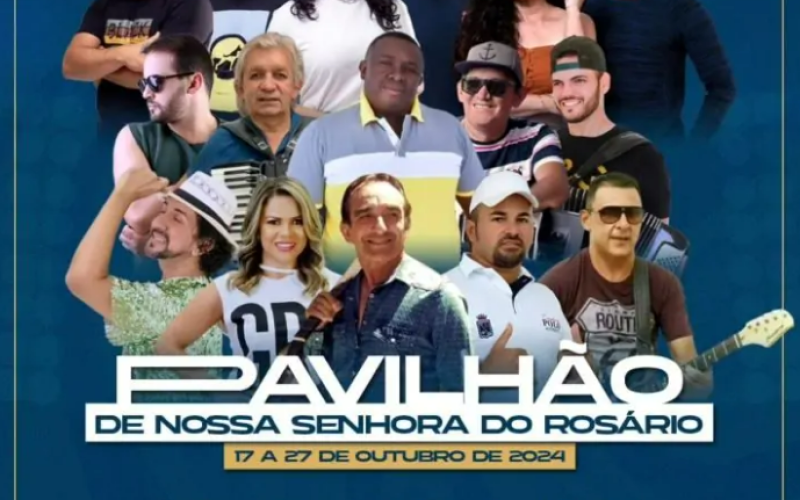 Paróquia de Sant’Ana anuncia programação do Pavilhão Cultural da Festa do Rosário 2024