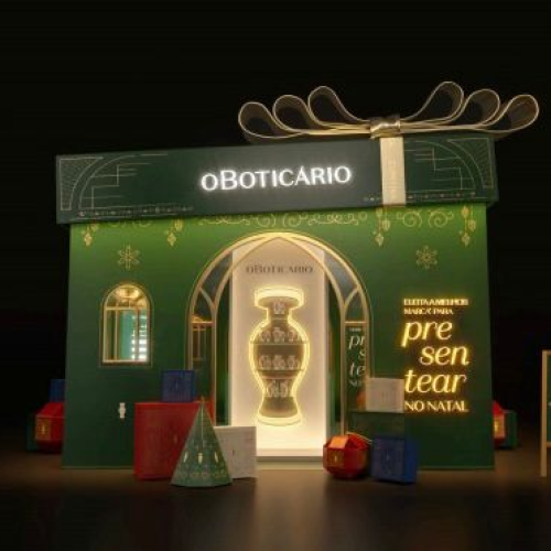 O Boticário brinda o Natal na capital potiguar com “Caixa de Presente” instagramável