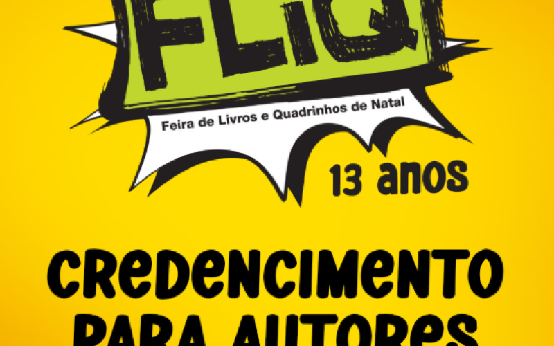 13ª Feira de Livros e Quadrinhos de Natal está com inscrições abertas para autores