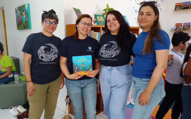 Livro desenvolvido pela UFERSA sensibiliza público infantil para importância dos oceanos