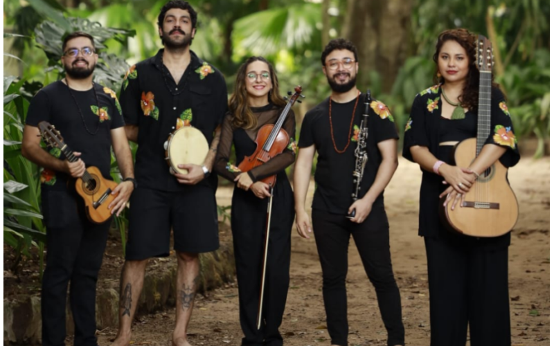 Encontro Pará-RN marca apresentações do Quinteto Caxangá em Natal
