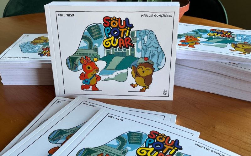 Lançamento acontece no dia 8 de novembro, na Feira de Quadrinhos da Pinacoteca