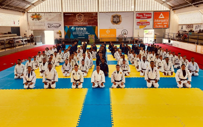 Parelhas sediou o maior treinamento de campo de Judô no Nordeste
