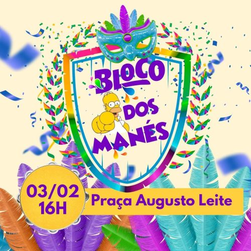 “Bloco dos Manés” mistura política e folia nas rua do bairro do Tirol