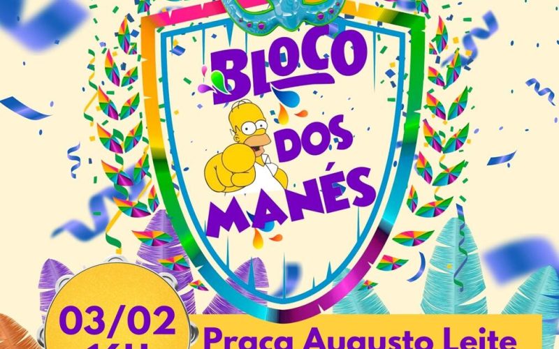 “Bloco dos Manés” mistura política e folia nas rua do bairro do Tirol