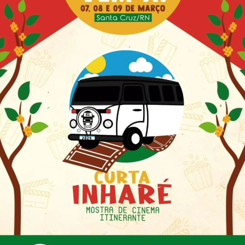 Curta Inharé: Mostra de Cinema Itinerante acontece começa dia 7 de março em Santa Cruz