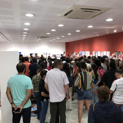 Abertura de exposição “Cinema: Qual história merece sua tela” atrai grande público na UFRN