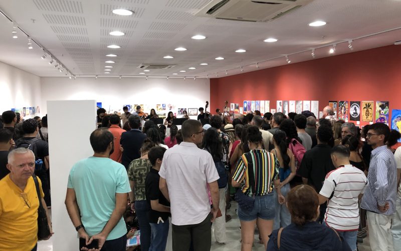 Abertura de exposição “Cinema: Qual história merece sua tela” atrai grande público na UFRN