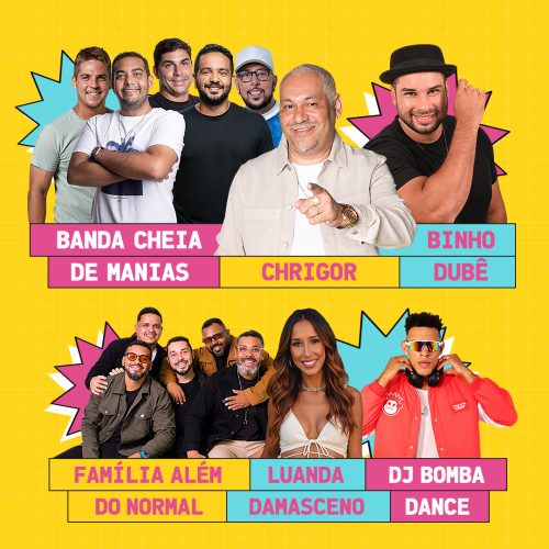 Cheia de Manias traz Chrigor e grandes nomes do samba, hoje (18) no Arena das Dunas