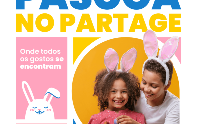 Partage Norte Shopping realiza programação especial de páscoa até o dia 31 de março