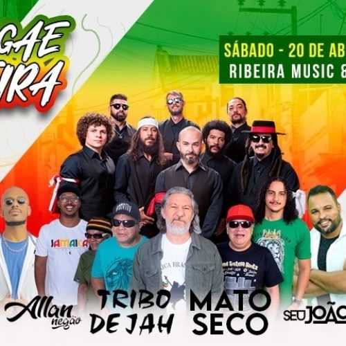 Confirmado! Reggae Ribeira vai rolar dia 20 de abril na Rua Chile em Natal