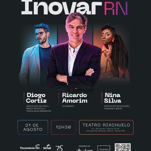 Sistema Fecomércio RN traz o economista Ricardo Amorim no Inovar RN