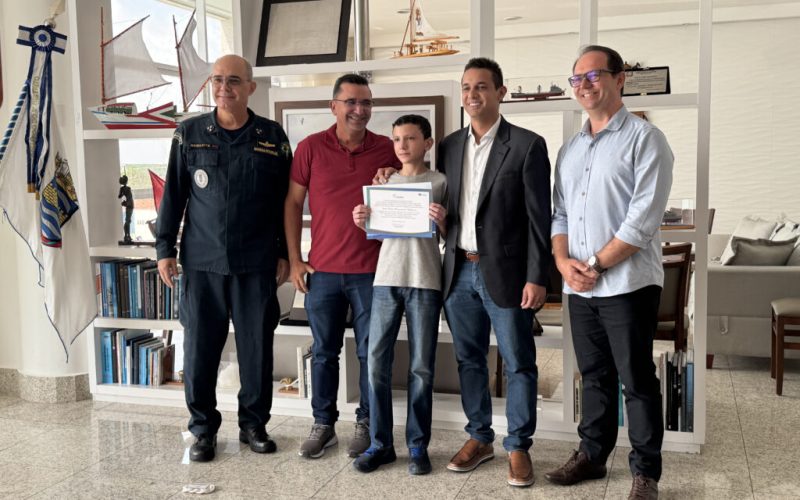 Estudante do Sesc RN conquista 6º lugar em concurso nacional de redação da Marinha