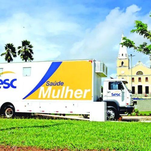 Unidade Móvel Sesc Saúde Mulher segue para a cidade de Almino Afonso/RN