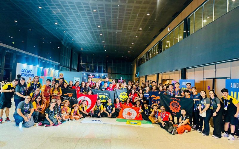 Equipes das Escolas do SESI do RN se destacam em torneio nacional de robótica