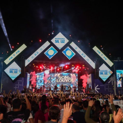 Eyshila, Som & Louvor e Isaias Saad abrem edição 2025 do “Mossoró Sal & Luz”