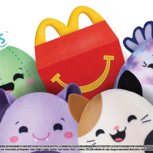 Pelúcias de Squishmallows chegam no McLanche Feliz