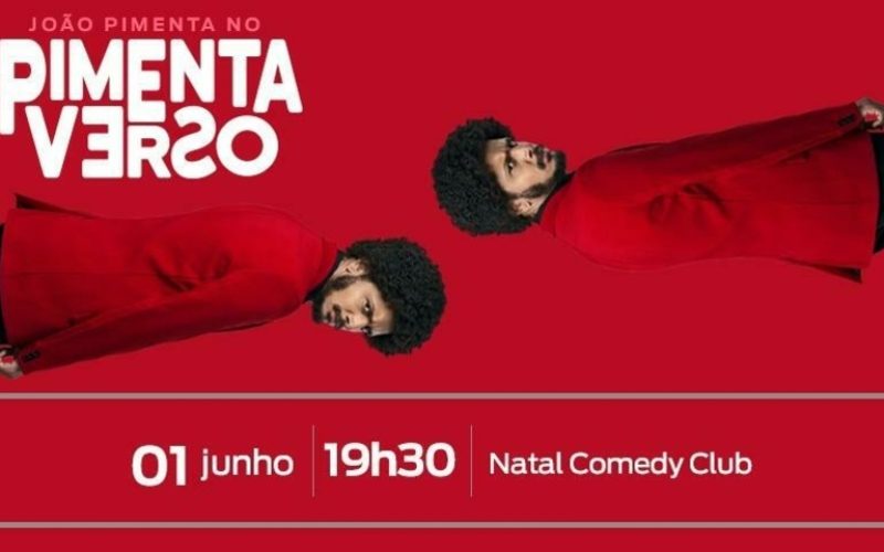 Natal comedy clube recebe João Pimenta no Pimenta Verso neste sábado (1/6)
