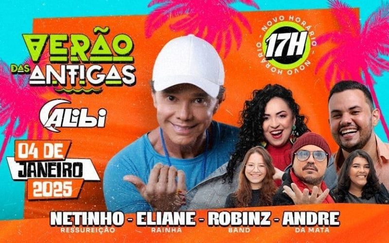 TCM Telecom transmite hoje (4), Verão das Antigas 2025 direto da praia de Tibau