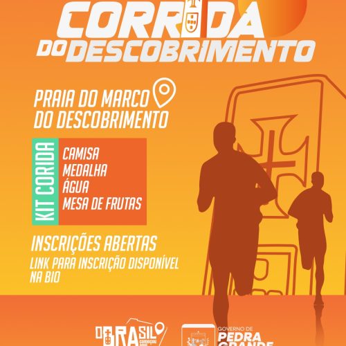 Inscrições para a Corrida do descobrimento em Pedra Grande se encerram hoje (19)