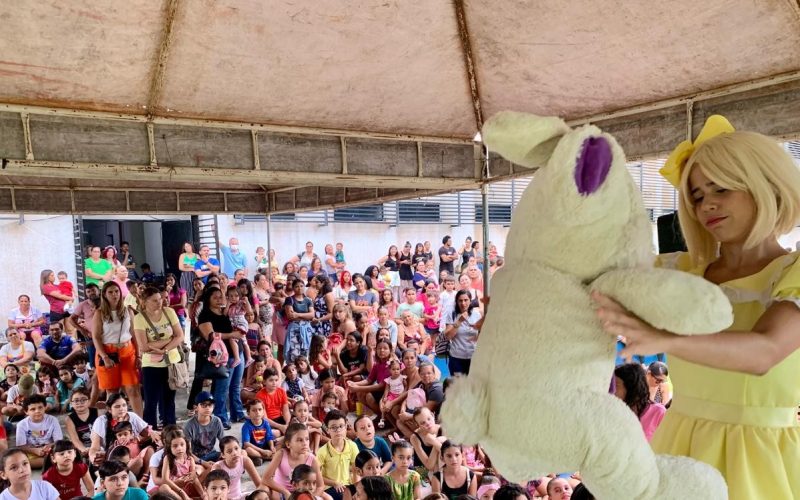 Páscoa no Parque teve programação especial com mais de 200 crianças em Parnamirim
