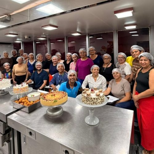 Parnamirim oferece cursos de Bolos e Salgados às comunidades, em parceria com o Senai