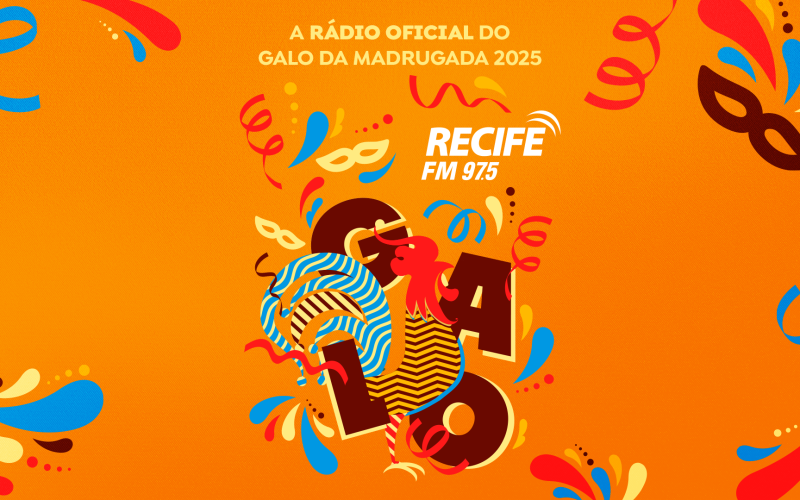 Recife FM é a rádio oficial do Galo da Madrugada 2025 e promove blitz especial para foliões