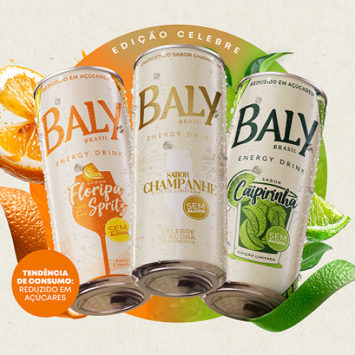 Caipirinha e Tropical Spritz: sabores inéditos de energético e sem álcool chegam ao Brasil