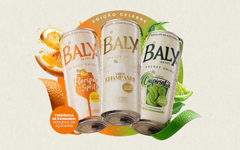 Caipirinha e Tropical Spritz: sabores inéditos de energético e sem álcool chegam ao Brasil