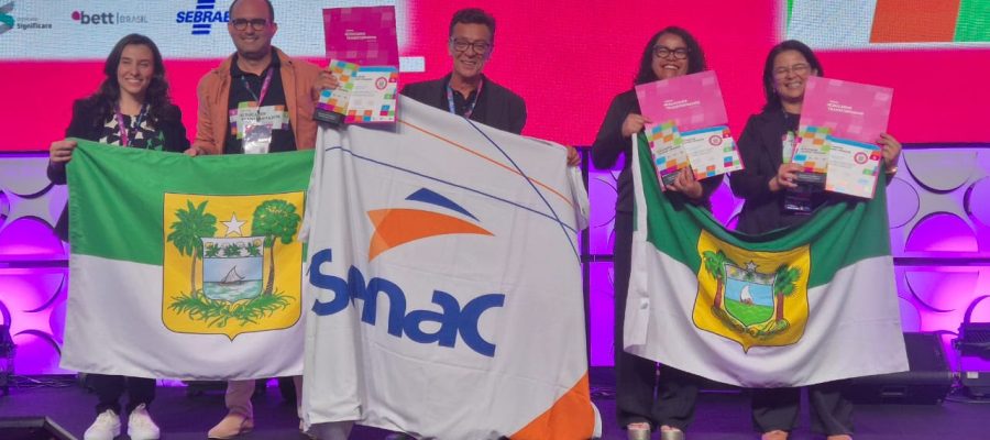 Senac RN conquista 2º lugar nacional no Prêmio Educador Transformador