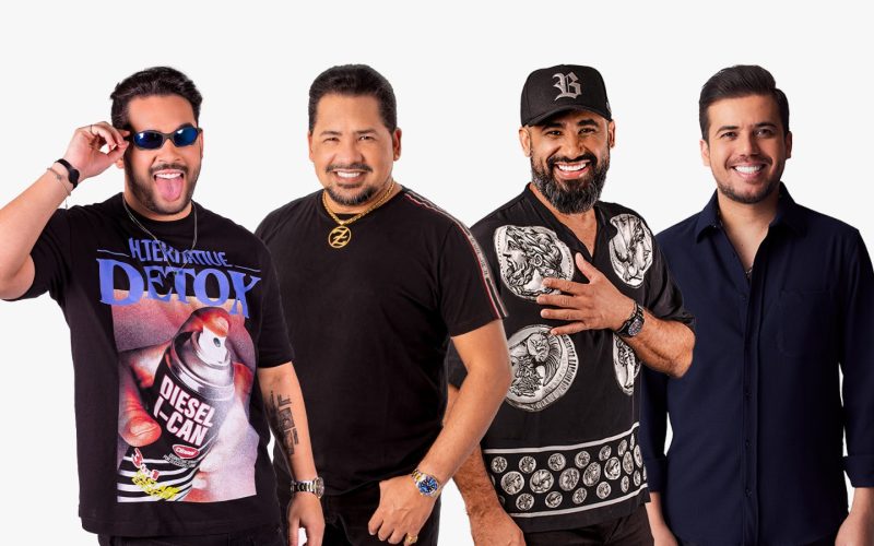 Raí Saia Rodada, Luan Estilizado e Zezo Potiguar levam o melhor do forró ao Espaço Hall no RJ