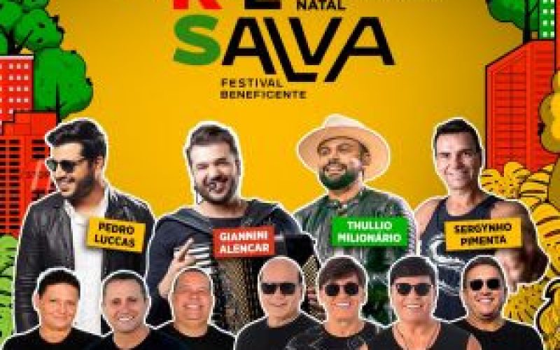 Festival “Arte Salva” acontece dia 29 em Natal, com renda revertida para vítimas do RS