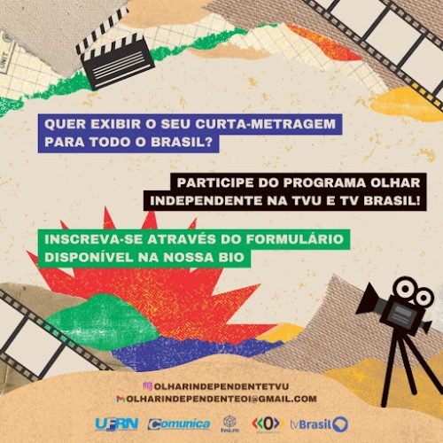 Programa Olhar Independente da TVU recebe curtas para divulgação