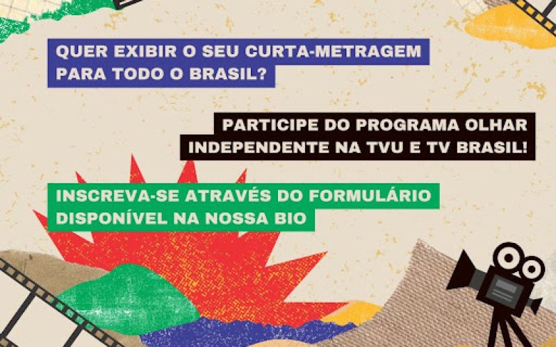 Programa Olhar Independente da TVU recebe curtas para divulgação