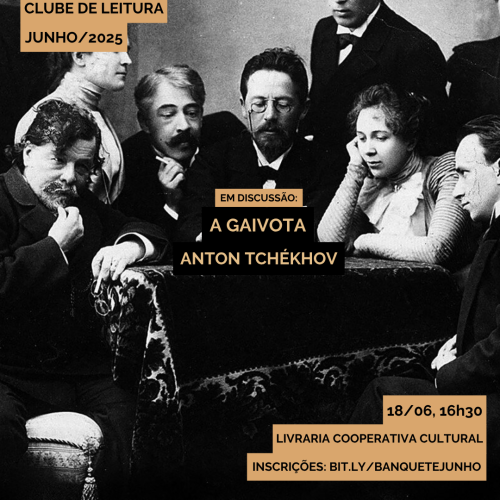 Projeto Banquete de Livros da UFRN discute clássicos do teatro russo no mês de junho