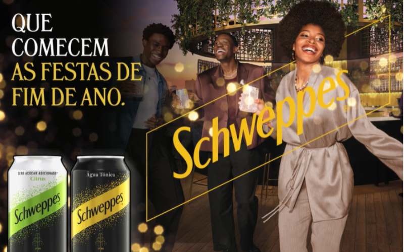 Schweppes Tônica e Citrus lança embalagens em comemoração às festas de final de ano