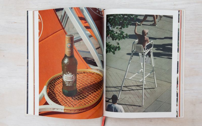 Stella Artois transforma sua conexão com o tênis em legado cultural e lança livro assinado por Alexandre Furcolin