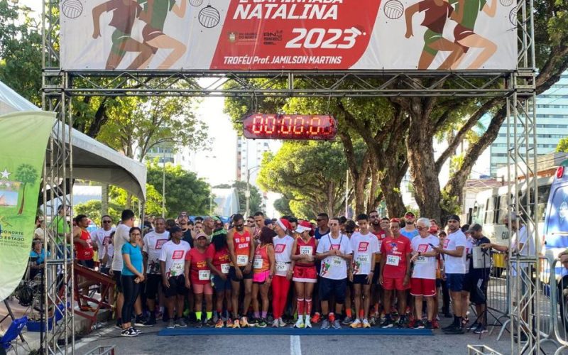 Governo do RN promove Corrida e Caminhada Natalina neste sábado