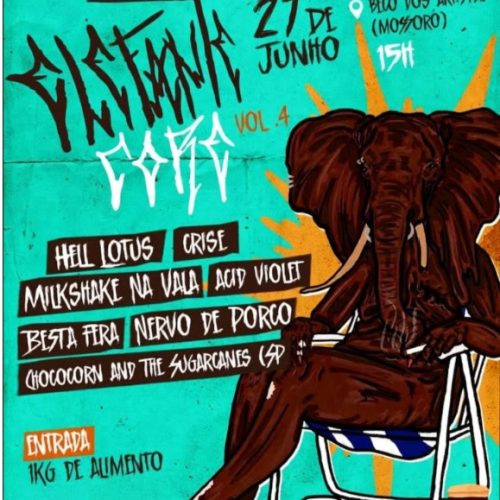 Coletânea Elefante Core Vol. 4 entra na programação do Banco do Nordeste Cultural Mossoró
