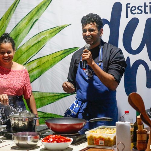 Festival Du Mar estreou em Canoa Quebrada com a presença do Chef Pedro Barbosa