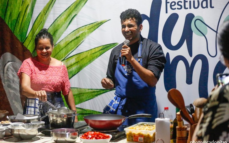Festival Du Mar estreou em Canoa Quebrada com a presença do Chef Pedro Barbosa