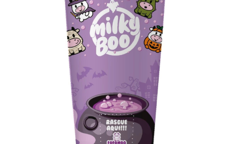 Milky Moo lança edição de Halloween com milkshake em copo temático e brinde surpresa